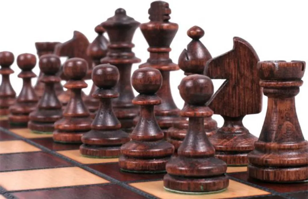 HOT Games Schaakcassette Magnetisch Hout 672701