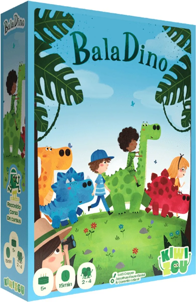 Geronimo Games Baladino Kiwizou Bordspel - 2-4 Spelers
