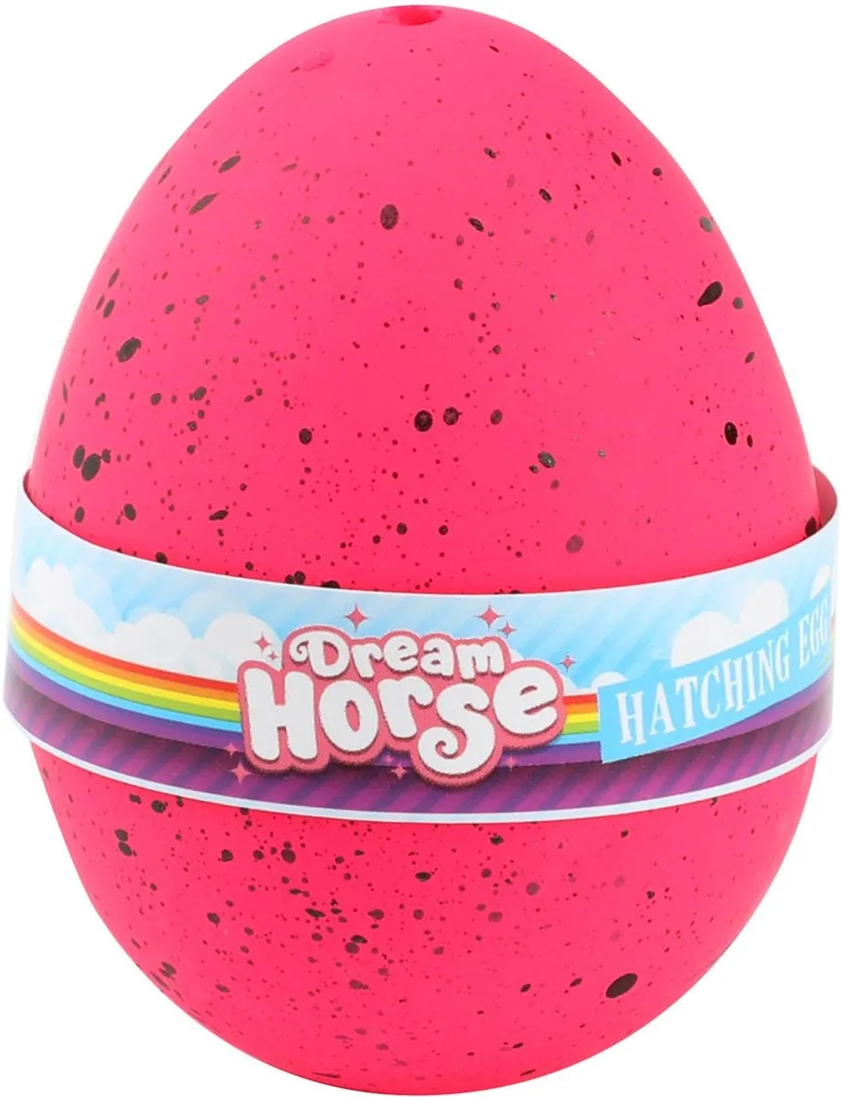 Toi-Toys Groei-ei Eenhoorn Dream Horse Junior 5,2cm Roze