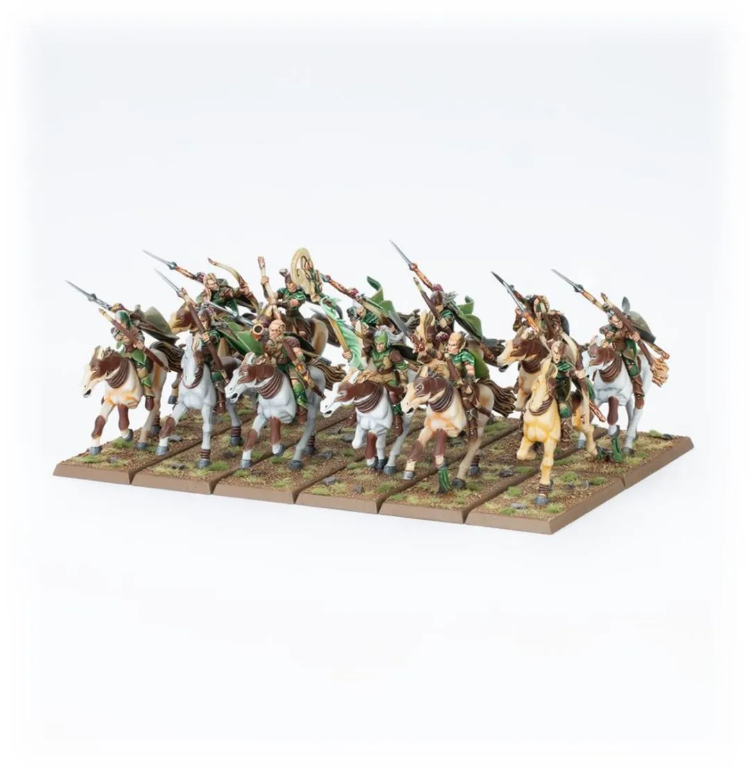 Games Workshop Wood Elf Glade Riders - 189 Onderdelen