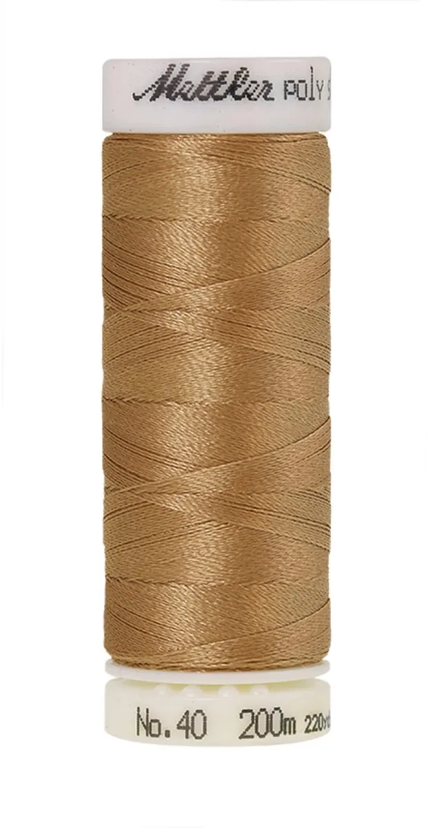 Amann Mettler Polysheen Borduurgaren Bruin 200m