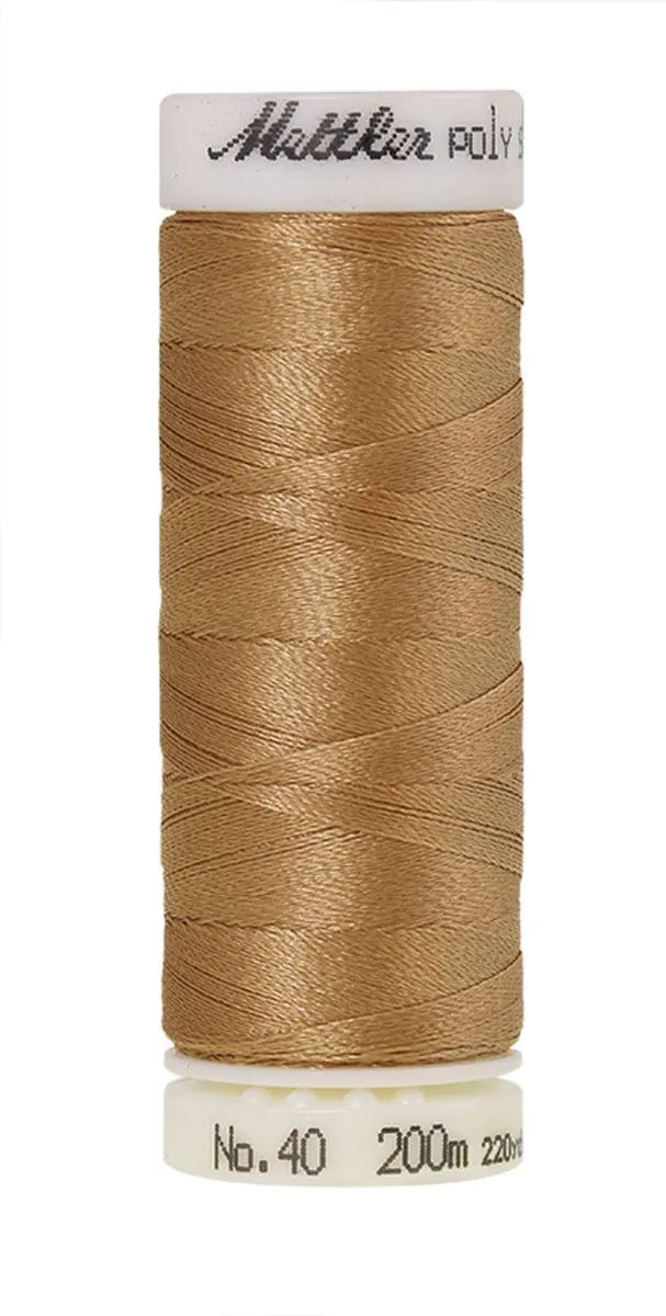 Amann Mettler Polysheen Borduurgaren Bruin 200m