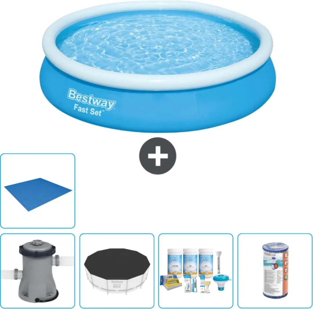 Bestway Fast Set Rond Zwembad 366x76cm