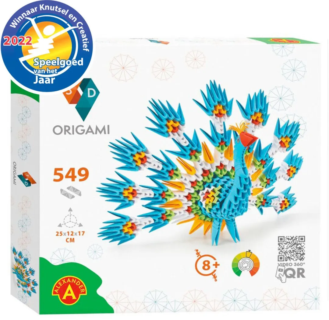 Alexander Toys Origami 3D Pauw