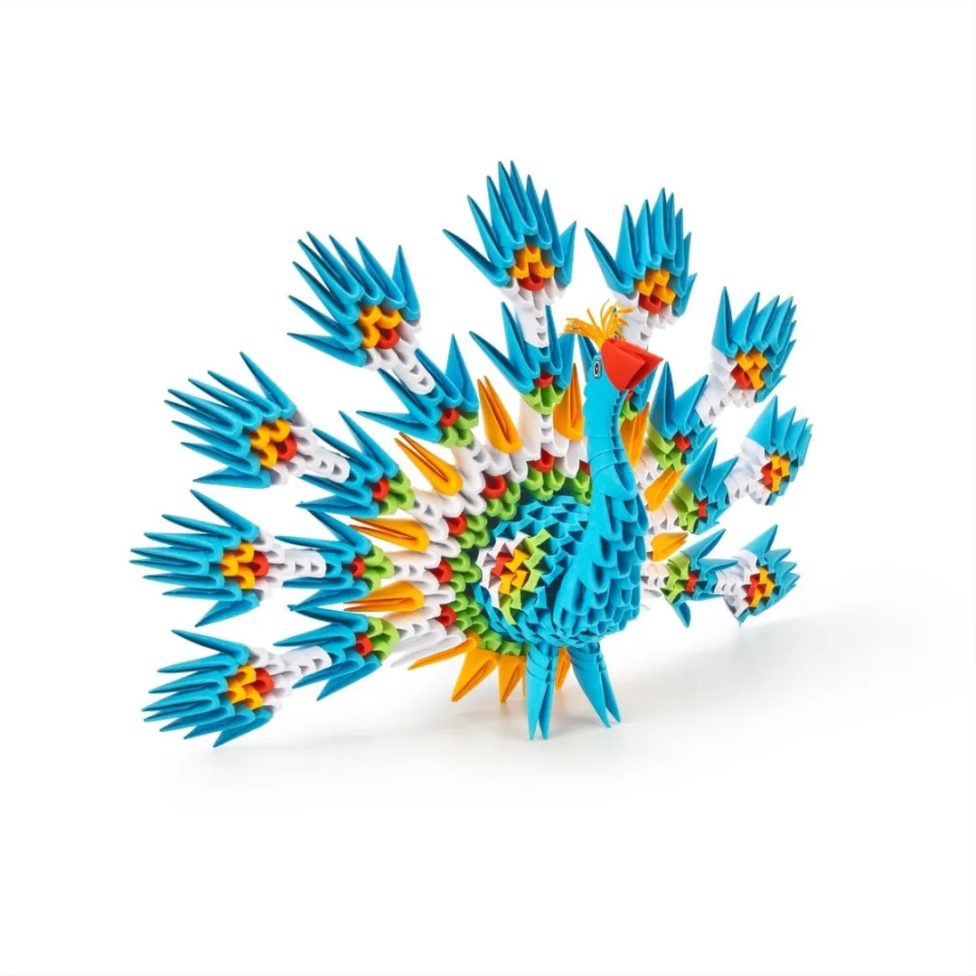Alexander Toys Origami 3D Pauw - 549 Onderdelen