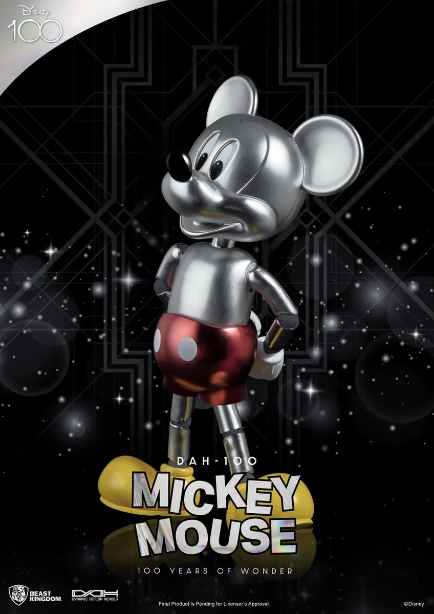 Disney Beast Kingdom DAH-100 Mickey Mouse Tafelmodel - 16cm - Multicolours - afbeelding 6 van 6