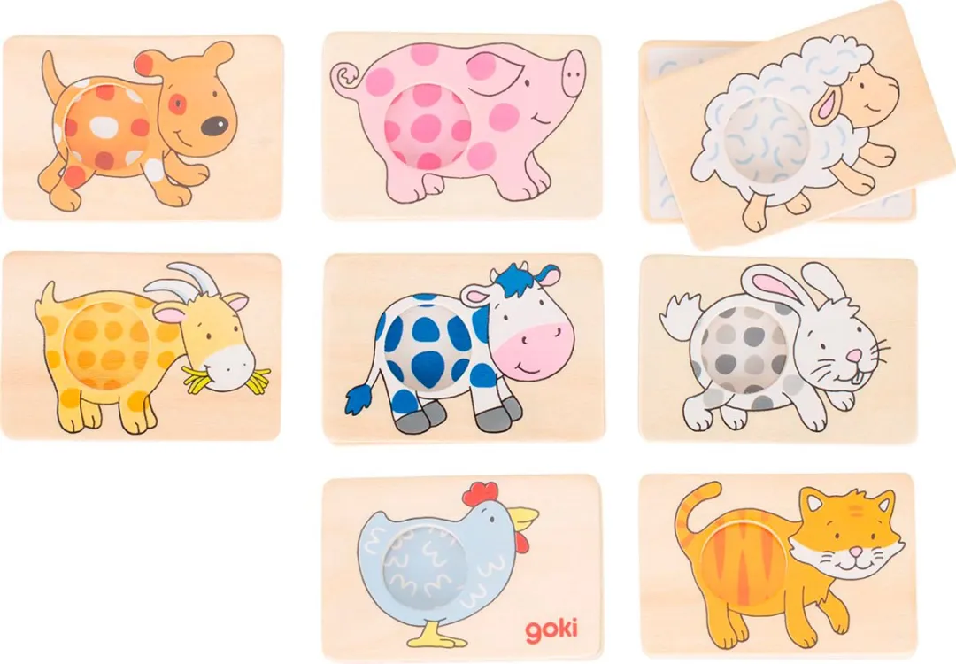 Goki Memo Game Animals 56787 - Multicolor