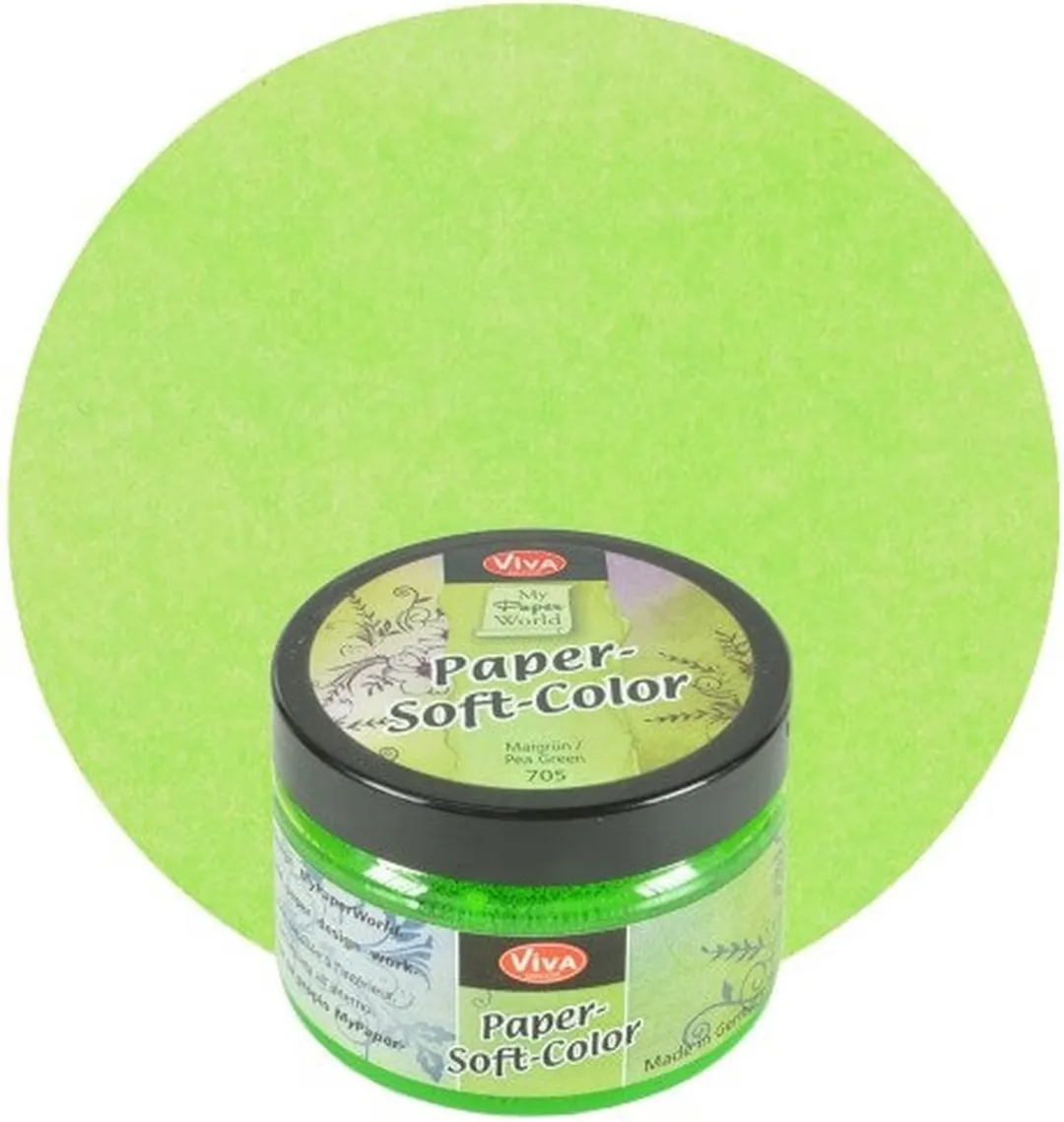 Viva Decor Papersoft Maigrun 705 Pea Green 75ml