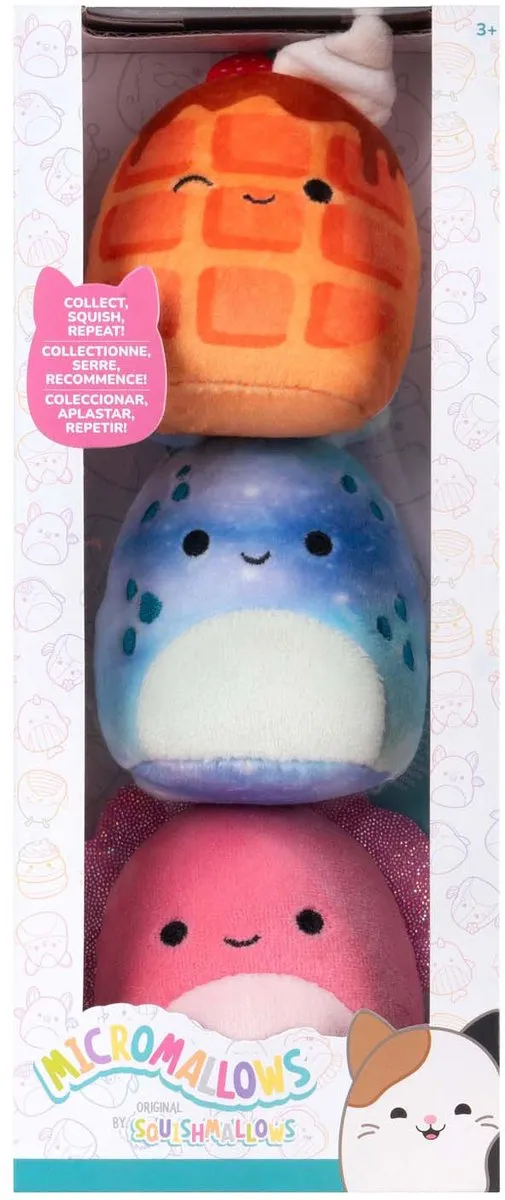 Squishmallows Micromallows 6,5cm 3 Pack