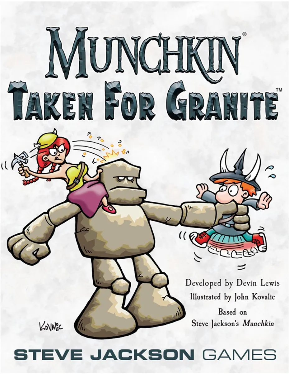 Steve Jackson Games Munchkin Taken for Granite Uitbreiding - 3-6 Spelers