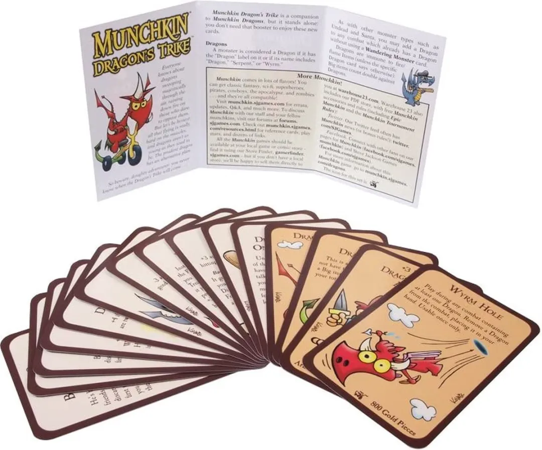 Steve Jackson Games Munchkin Dragon's Trike Booster - 4251SJG
