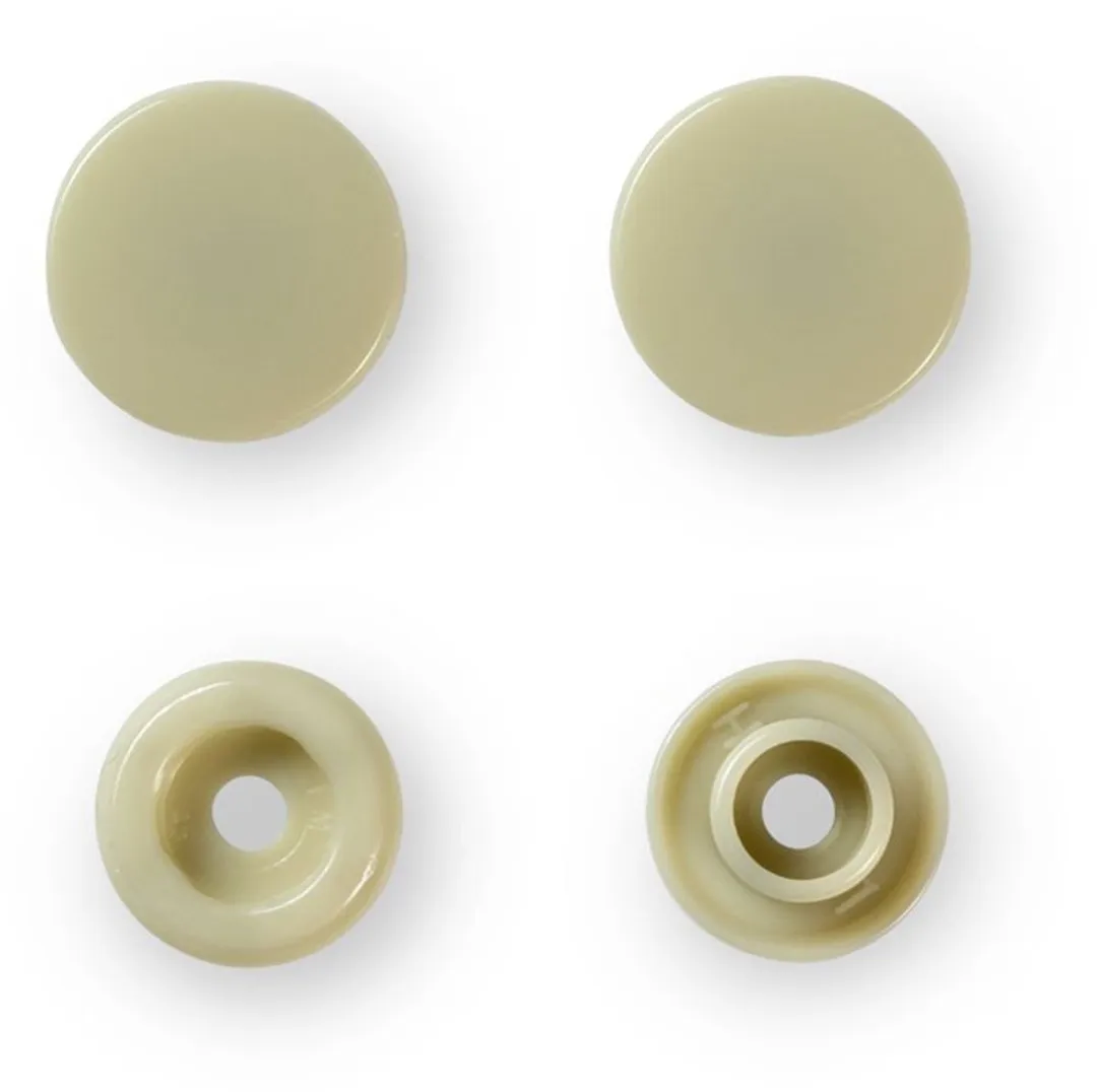 Prym Drukknoop ColorSnaps 12,4mm - Beige - 30 Stuks