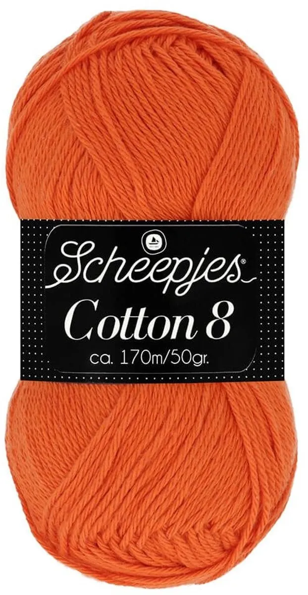 Scheepjes Cotton 8 716 Oranje