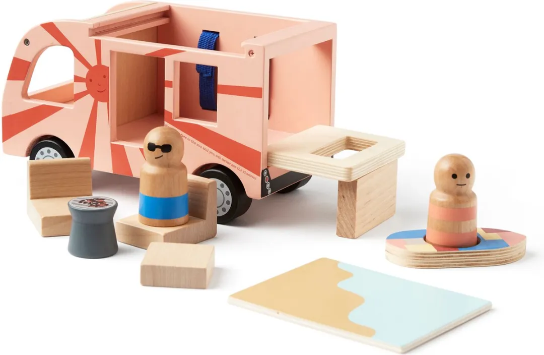 Kids Concept Camper Van Aiden 1000717 - Oranje