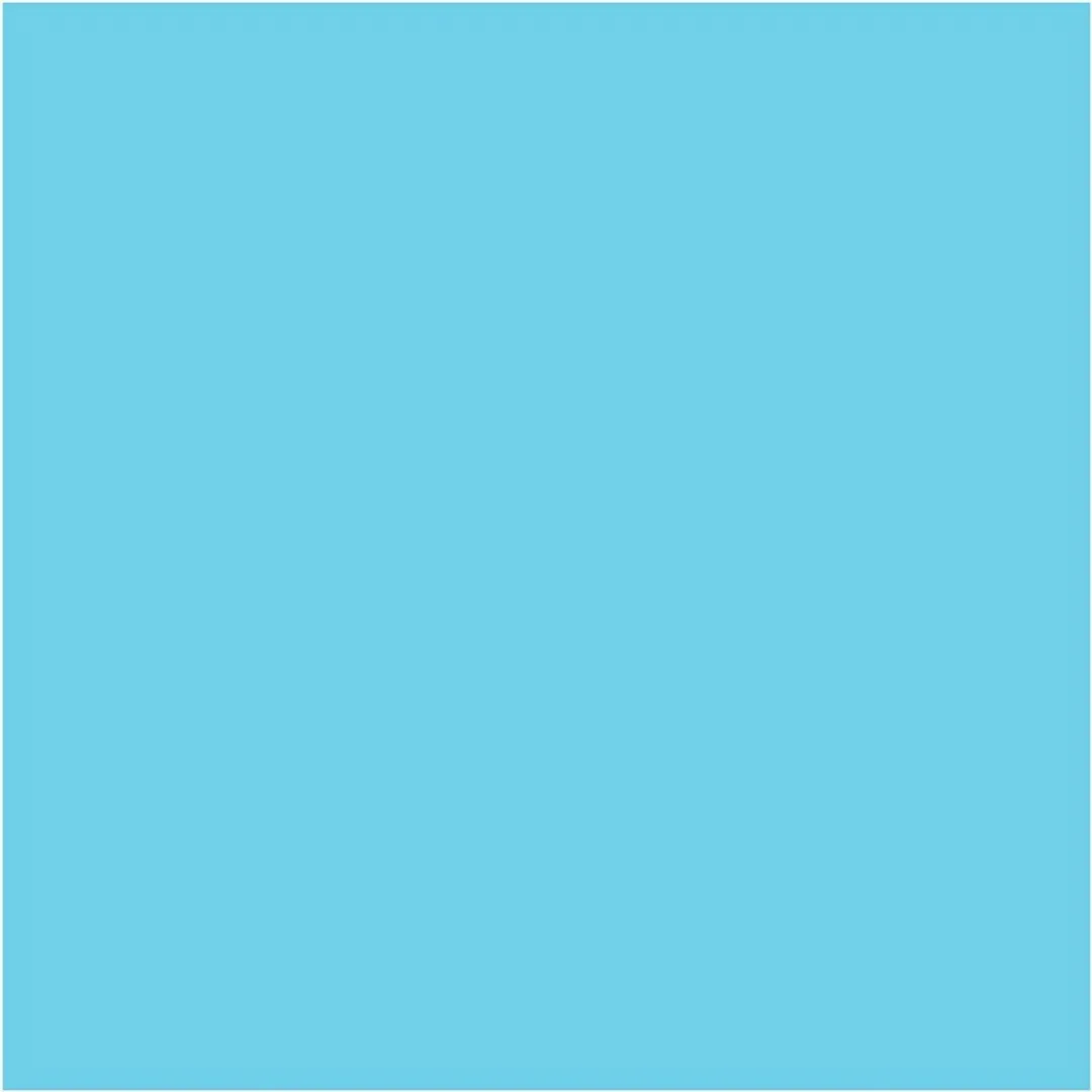 Creativ Company Kaars 10cm Licht Turquoise - 6 Stuks