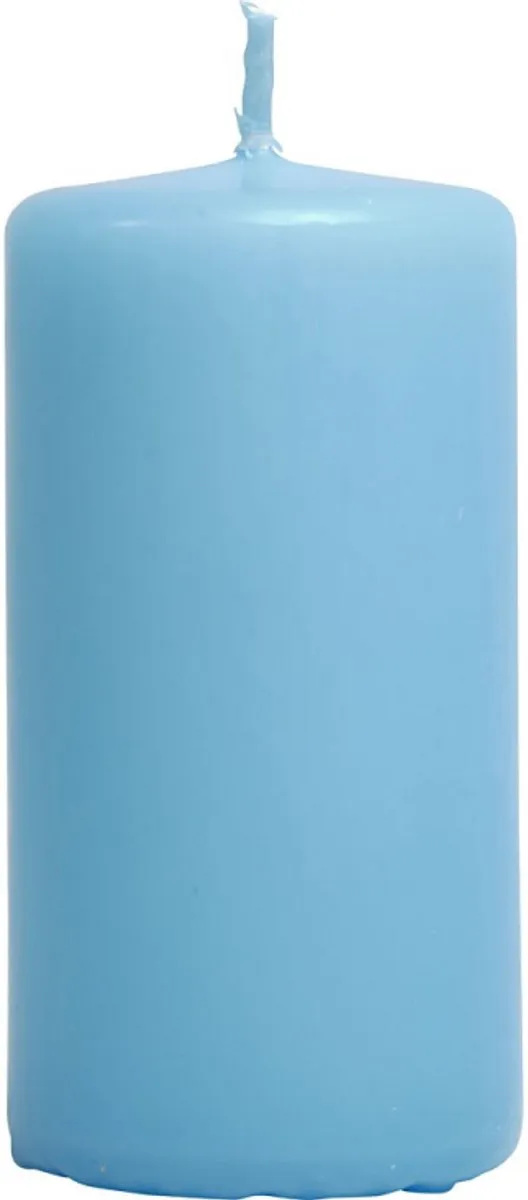 Creativ Company Kaars 10cm Licht Turquoise