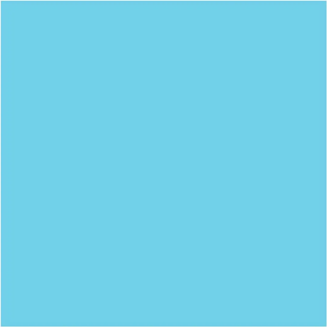 Creativ Company Kaars 10cm Licht Turquoise - 6 Stuks