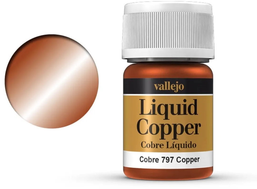 Vallejo Hobbyverf Liquid Copper 35ml