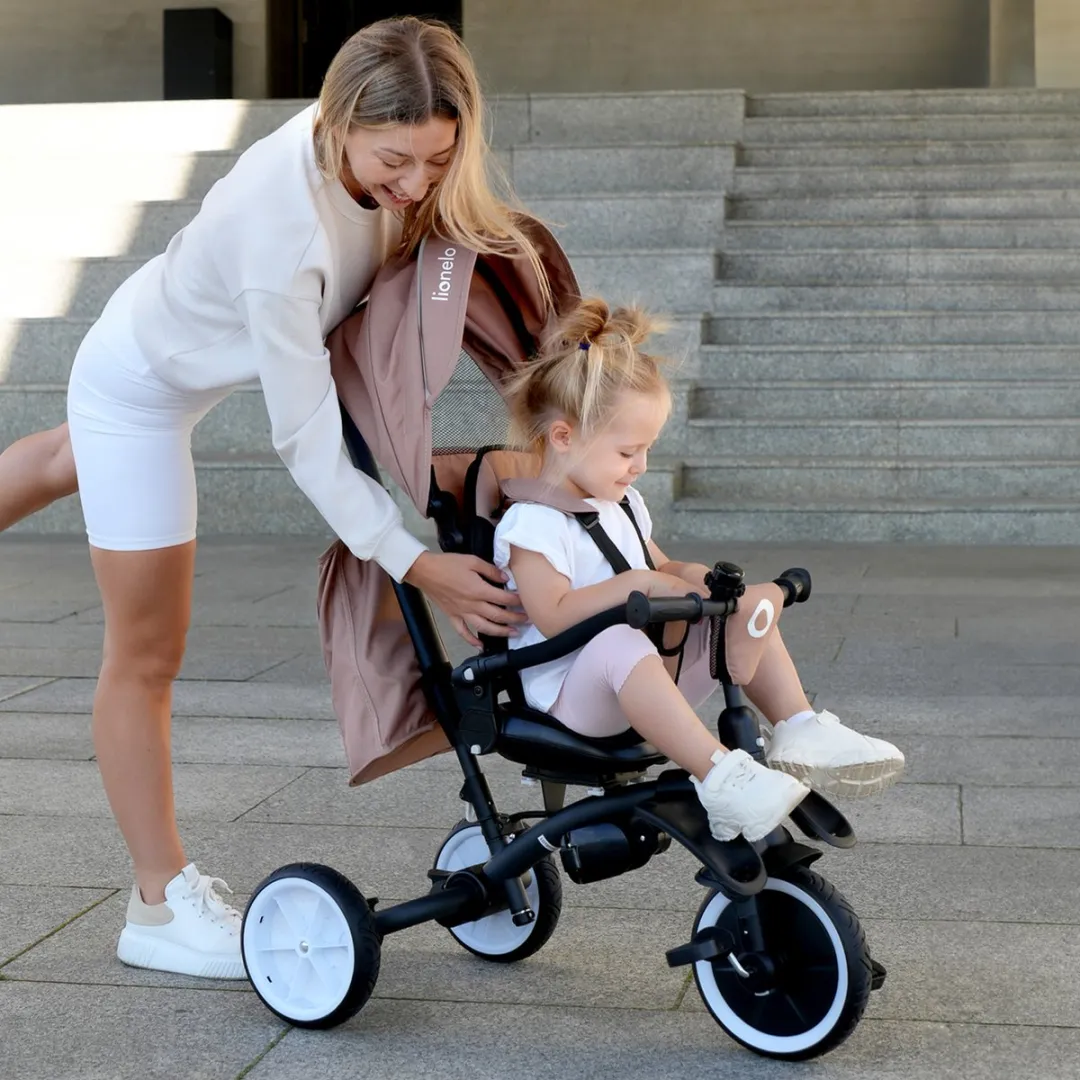 Lionelo Tris Plus Kinderfiets 2-in-1 - Grey Stone