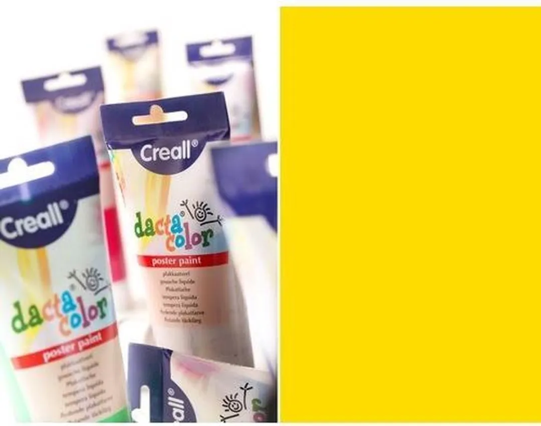 Creall TubeDacta Plakkaatverf Primair Geel 250ml