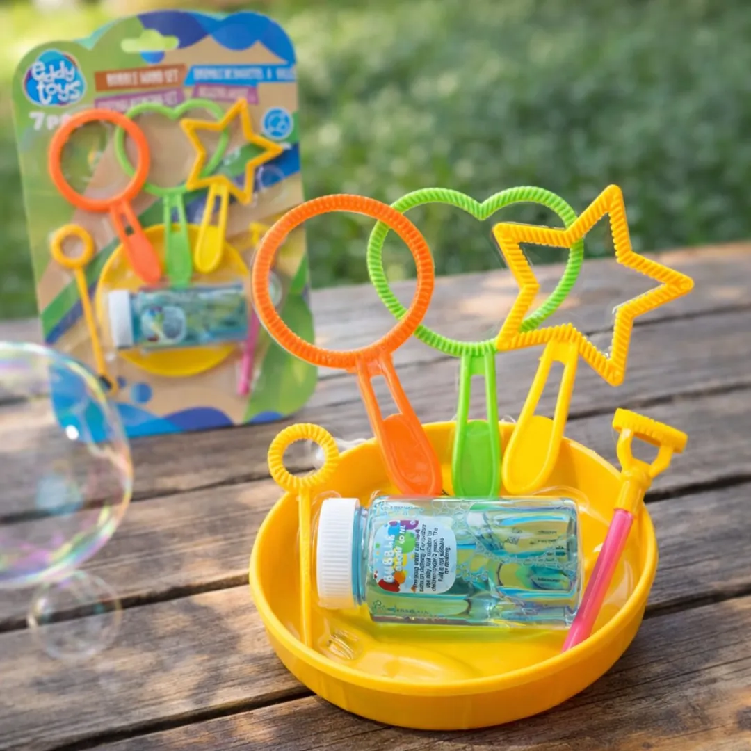 Eddy Toys Bellenblaas Set 7-delig - Meerkleurig