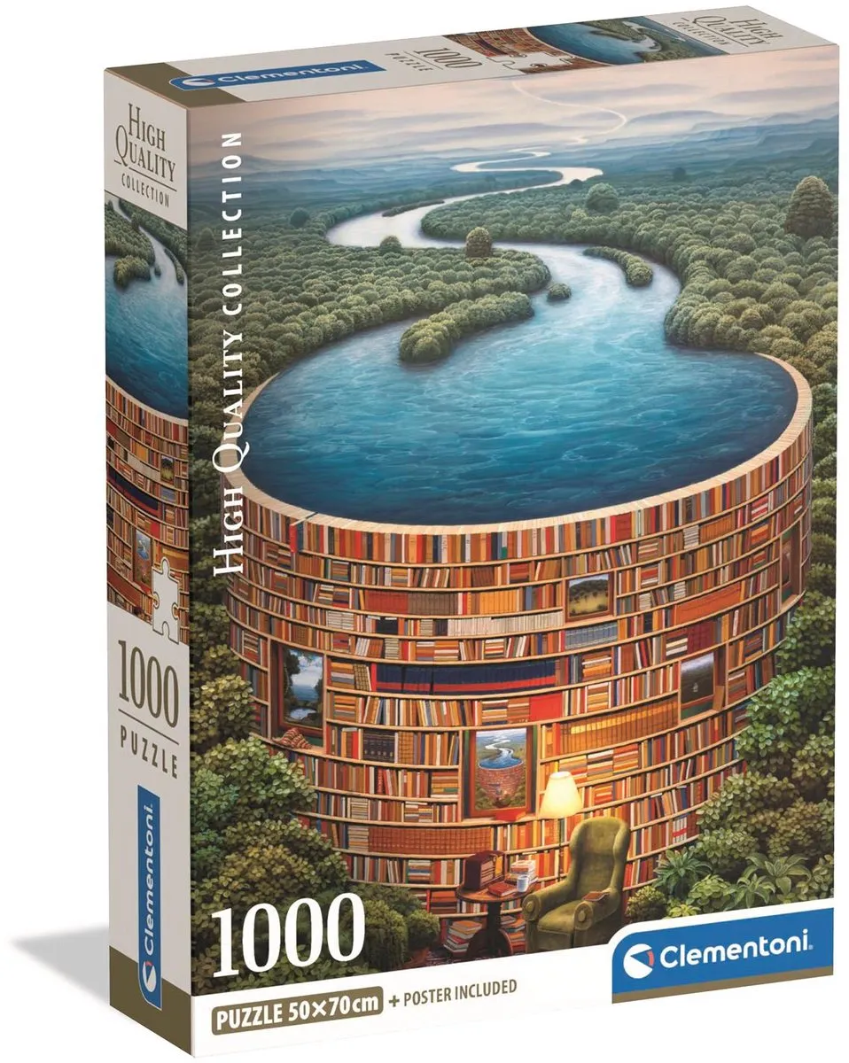 Clementoni Bibliodame Puzzel 1000 Stuks