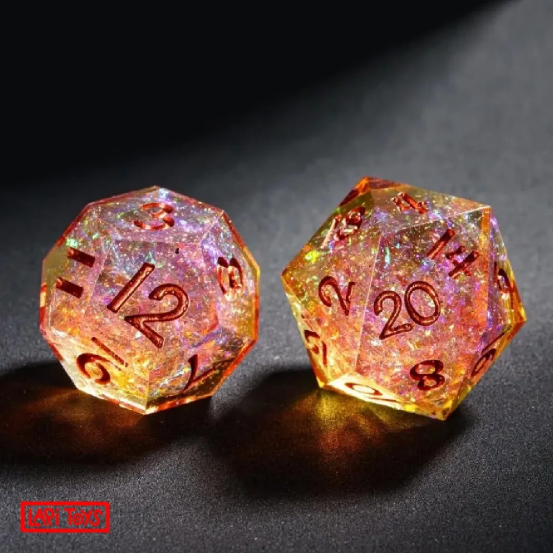 Lapi Toys D&D Doosset Oranje - 7 Stuks