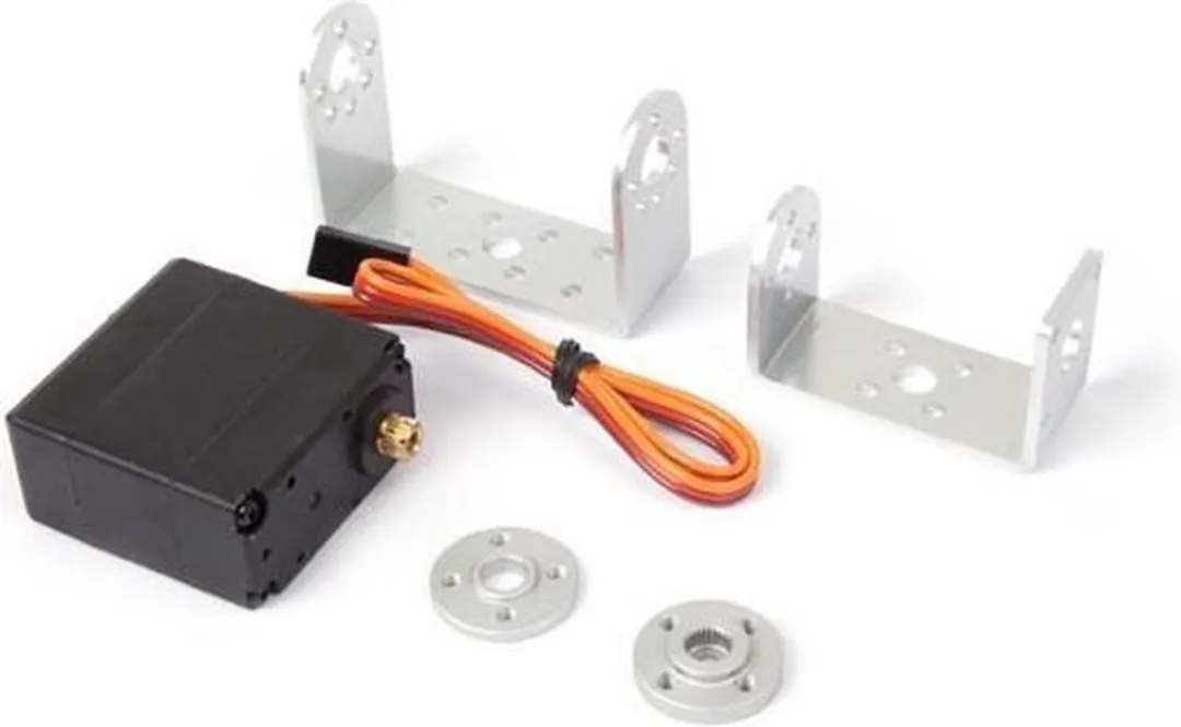 Whadda Servomotor Dubbele As 270° 40x40,5mm Zwart/Zilver