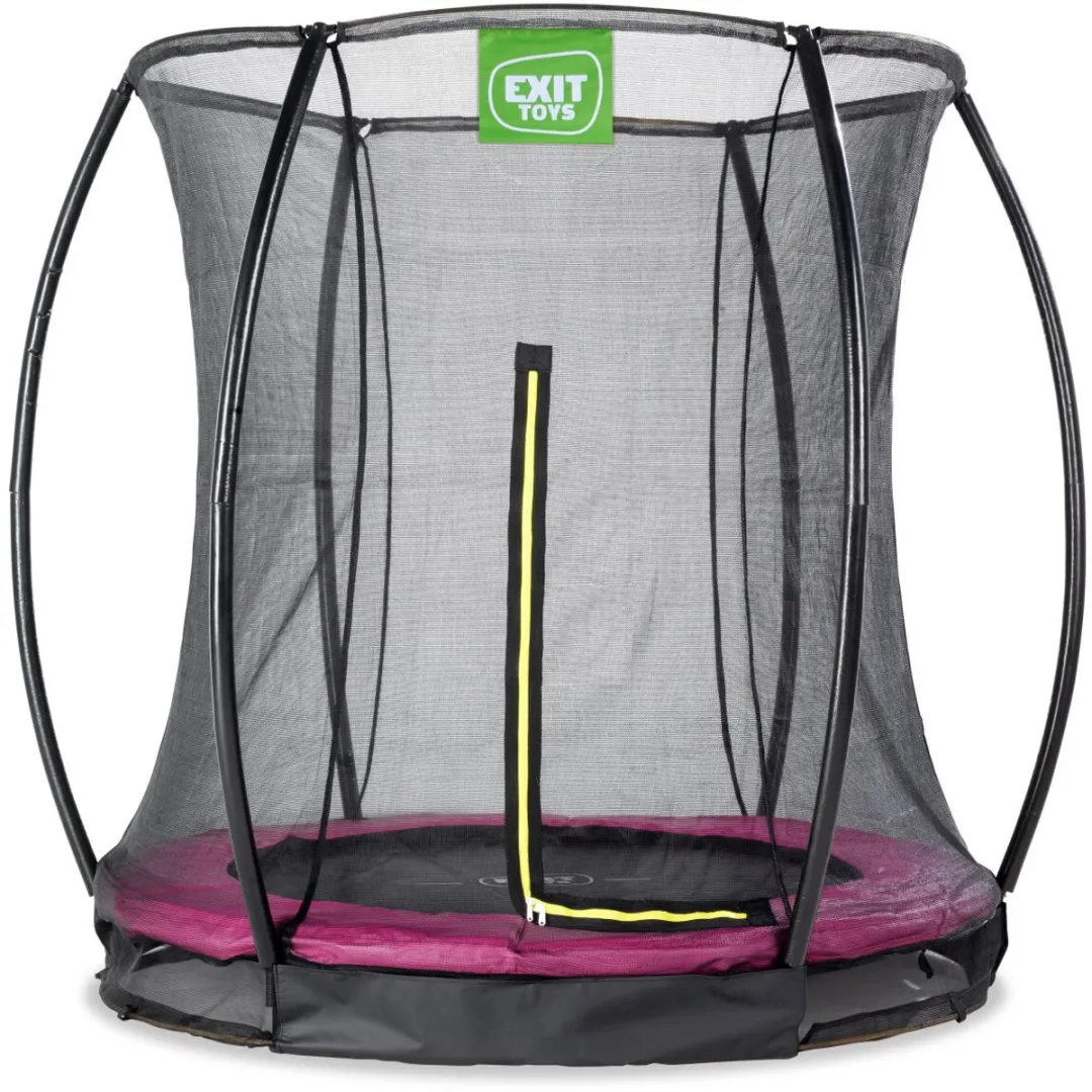 EXIT Silhouette Inground Trampoline Ø183cm - Roze Veiligheidsnet - afbeelding 6 van 6