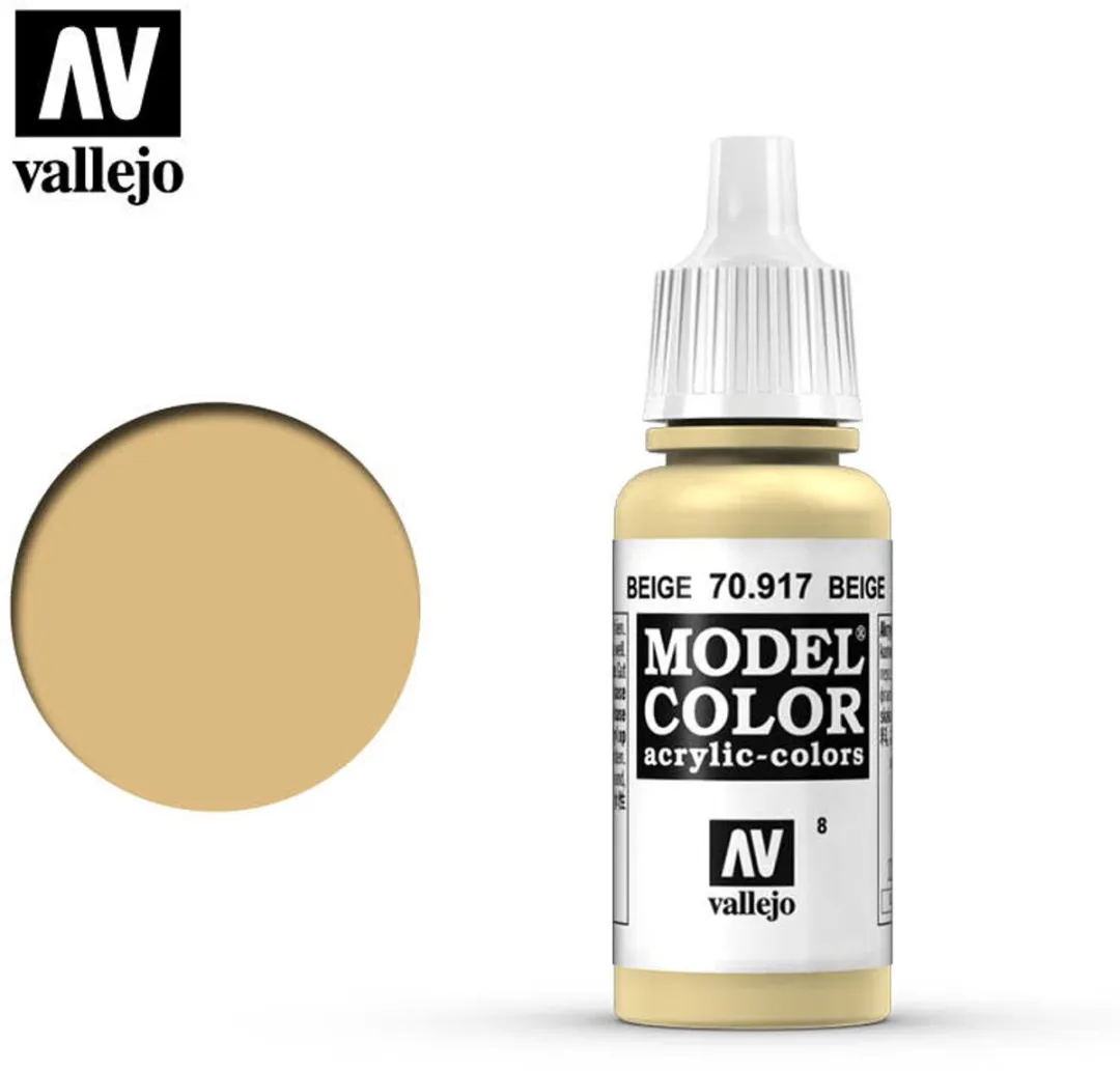 Vallejo Model Color Acrylverf Beige 17ml