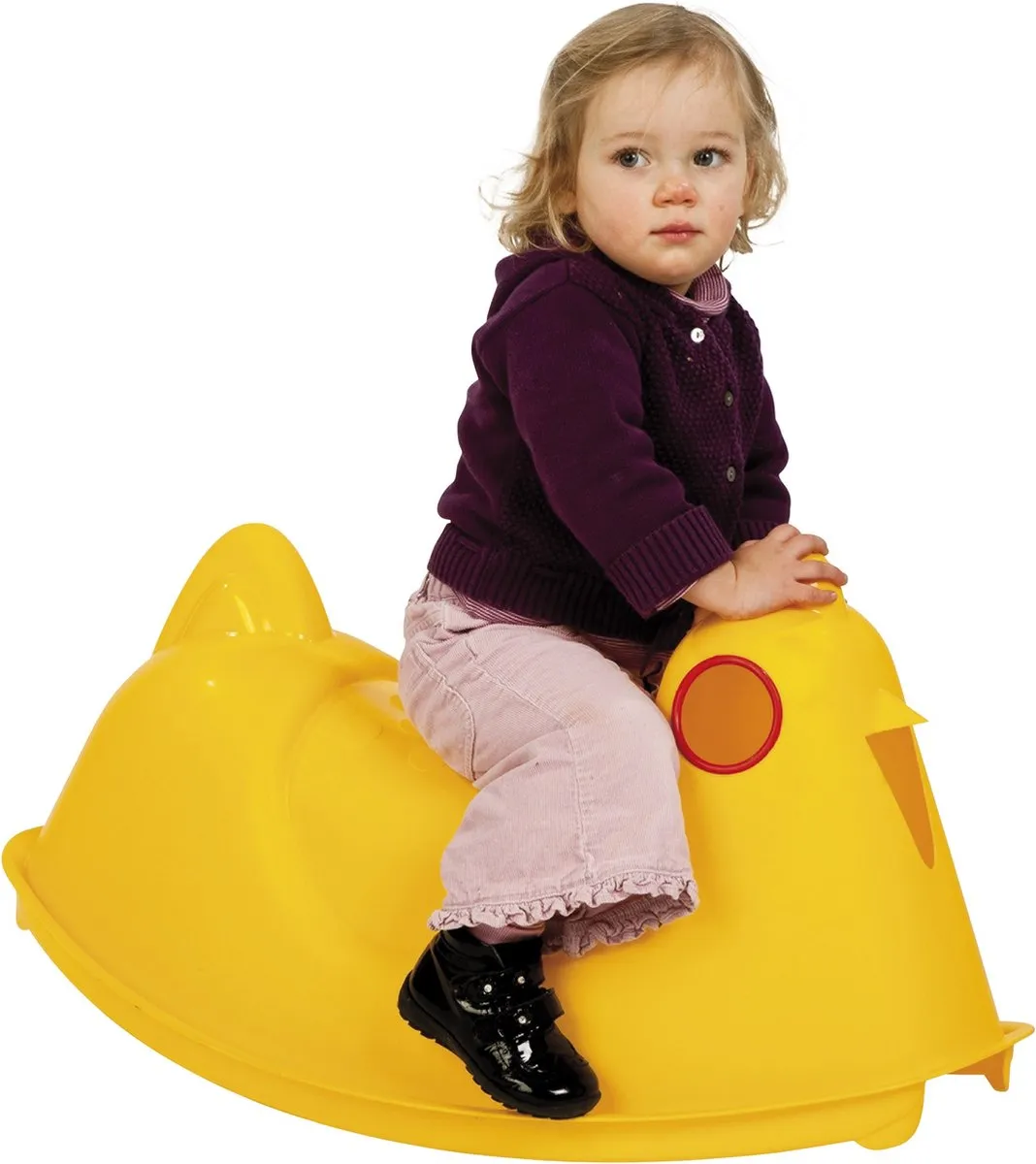 Paradiso Toys Kip Schommelwip - Geel