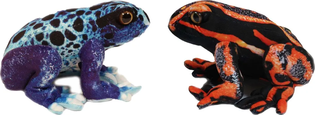 PIA Soft Toys Giftige Boomkikkers Knuffel