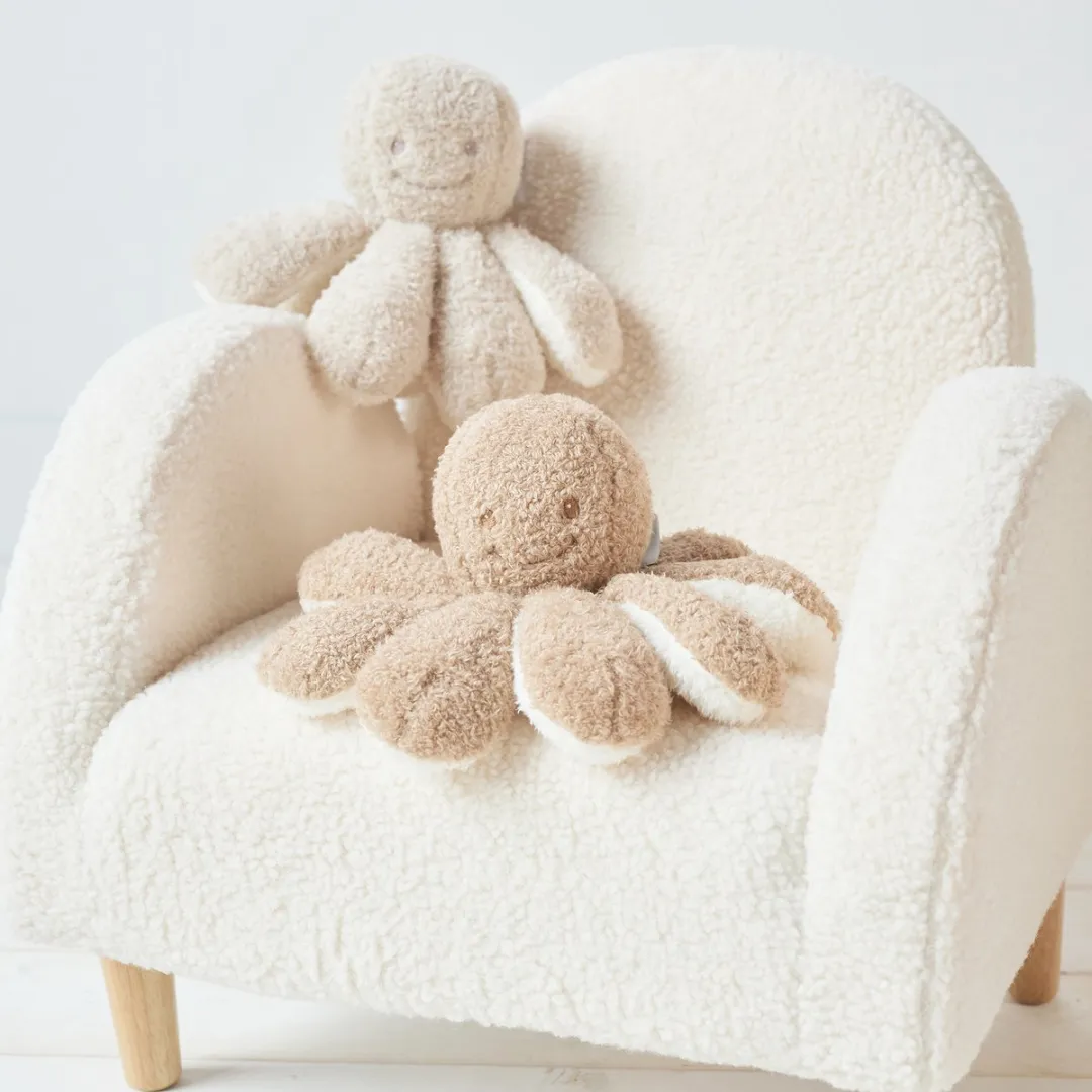Nattou Teddy Knuffel Octopus 20cm - Beige
