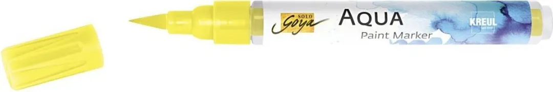 Creativ Company SOLO GOYA Aqua Paint Marker Geel