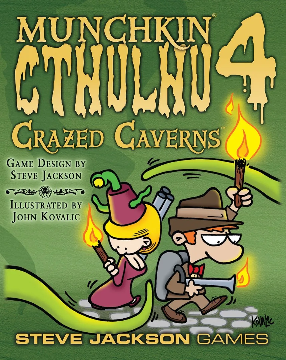 Steve Jackson Games Munchkin Cthulhu 4 Crazed Caverns