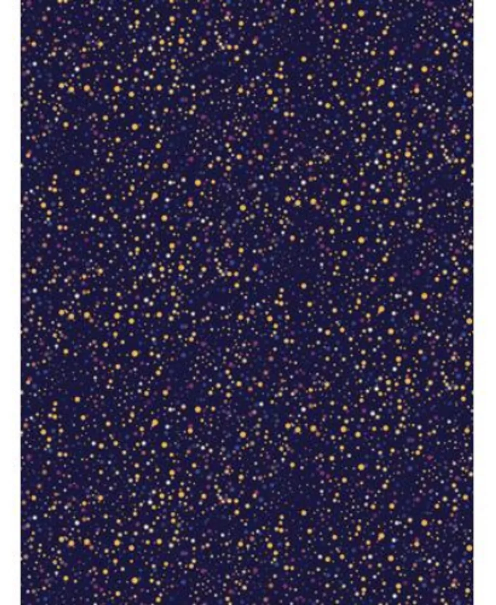Decopatch Texture Papier Kerstnacht Limited Edition - 4 Stuks