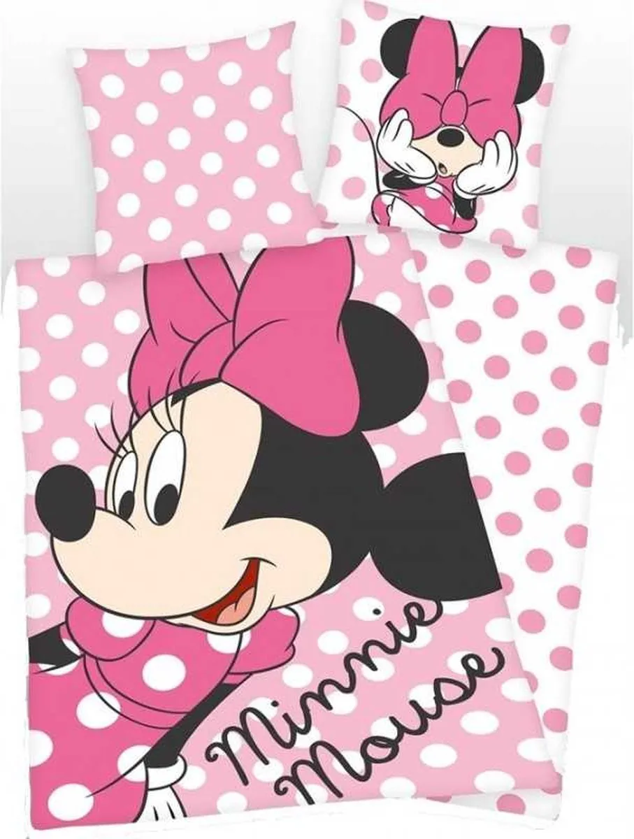 Disney Minnie Mouse Dekbedovertrek 140x200cm