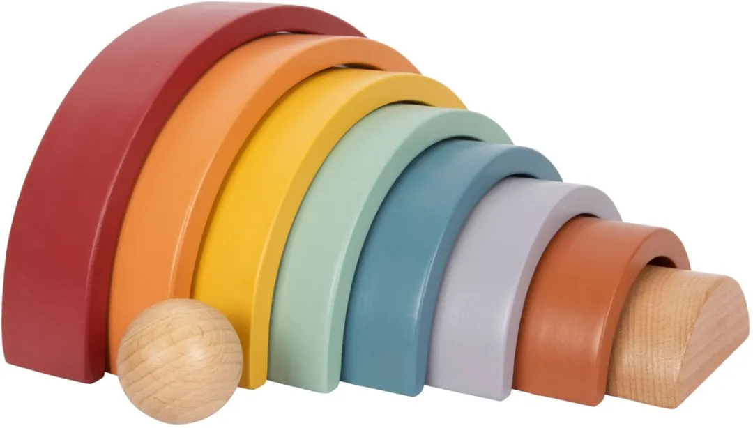 Small Foot Regenboog Bouwbogen met Bal
