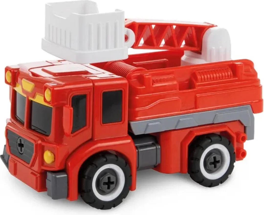 Toi-Toys Roboforces Brandweerauto Blauw