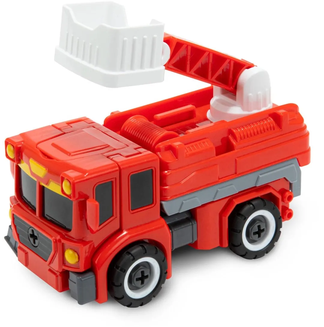 Toi-Toys Roboforces Brandweerauto Blauw