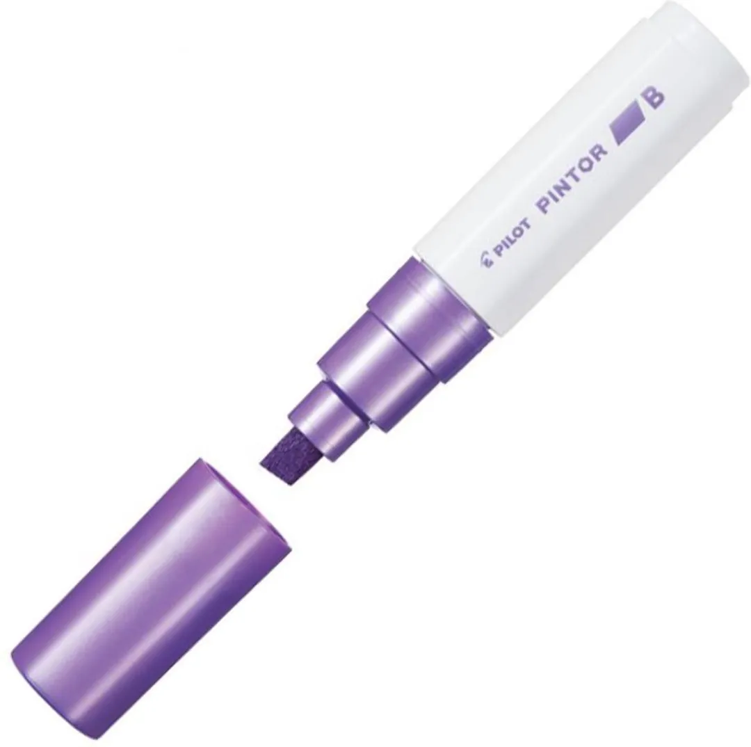 Pilot Pintor Metallic Paarse Verfstift 8mm
