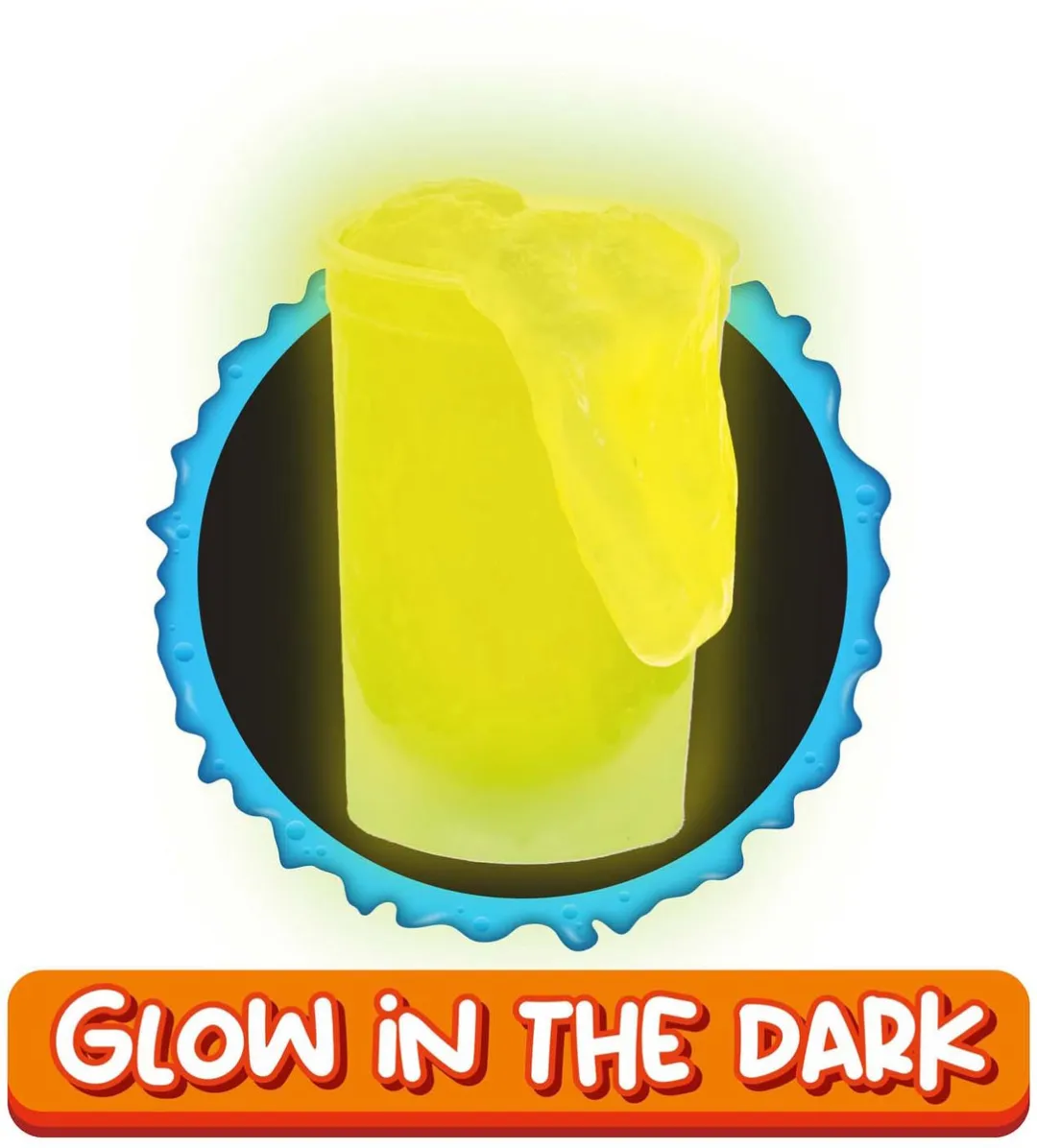 Toi-Toys Crazy Putty Glow Scheetslijm - Multi kleuren