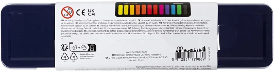 Creativ Company Aquarelset 12 Kleuren Pastel