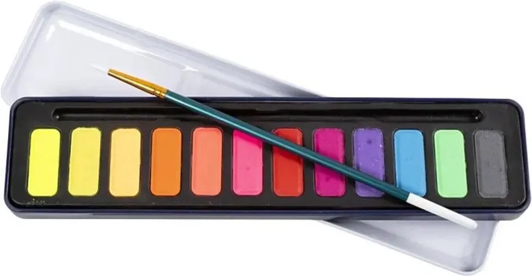 Creativ Company Aquarelset 12 Kleuren Pastel