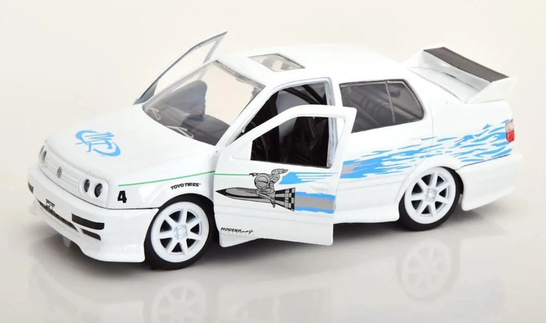 Jada Toys Volkswagen Jetta A3 Jesse Fast & Furious 1995 - #99592 Wit