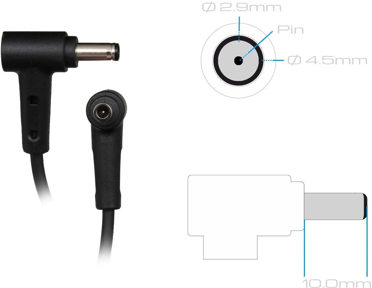 ASUS 0A001-00055000 Oplader 90W - Zwart