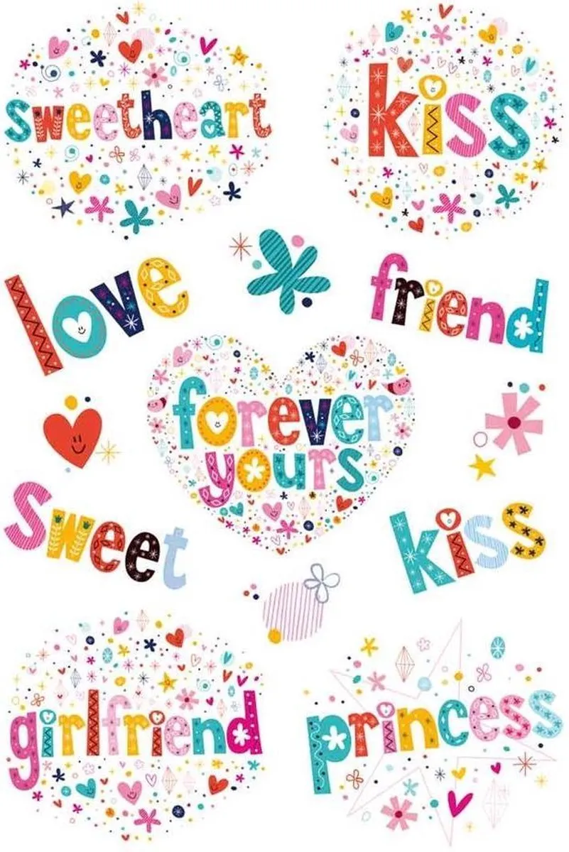 Herma Stickervel Magic Greetings Glitterfolie 13-delig
