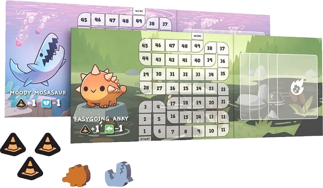 Breaking Games Happy Little Dinosaurs Hazards Ahead Kaartspel - 5-6 Spelers