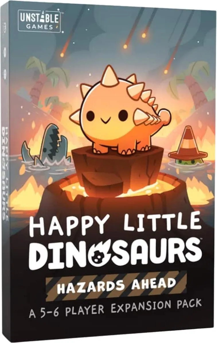Breaking Games Happy Little Dinosaurs Hazards Ahead Kaartspel - 5-6 Spelers