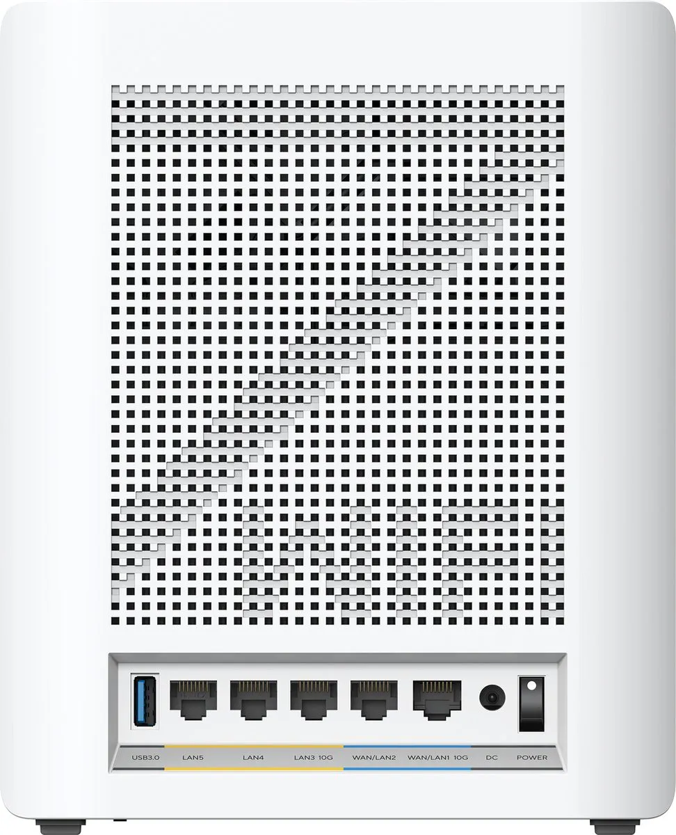 ASUS ZenWiFi BQ16 Mesh WiFi 7 Systeem - 25Gbps - 2-Pack Wit - afbeelding 6 van 6